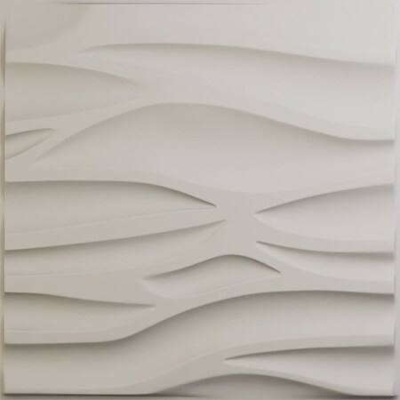 Ekena Millwork 19 5/8in. W x 19 5/8in. H Serina EnduraWall Decorative 3D Wall Panel, Total 32.04 Sq. Ft., 12PK WP20X20SRGBW-CASE-12